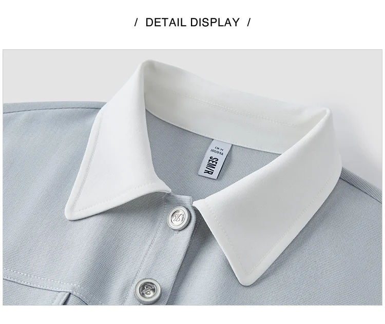 Dress Women Turn-Down Collar Stylish And Chic Summer New Simple And Sweet Waist-Cinching Short Skirt