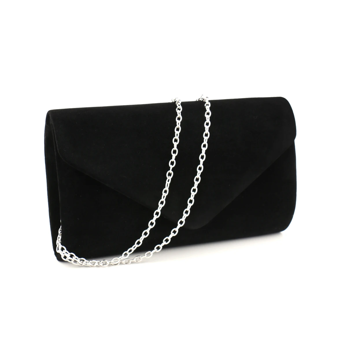 Red Velvet Women Evening Clutch Handbags for Wedding Party