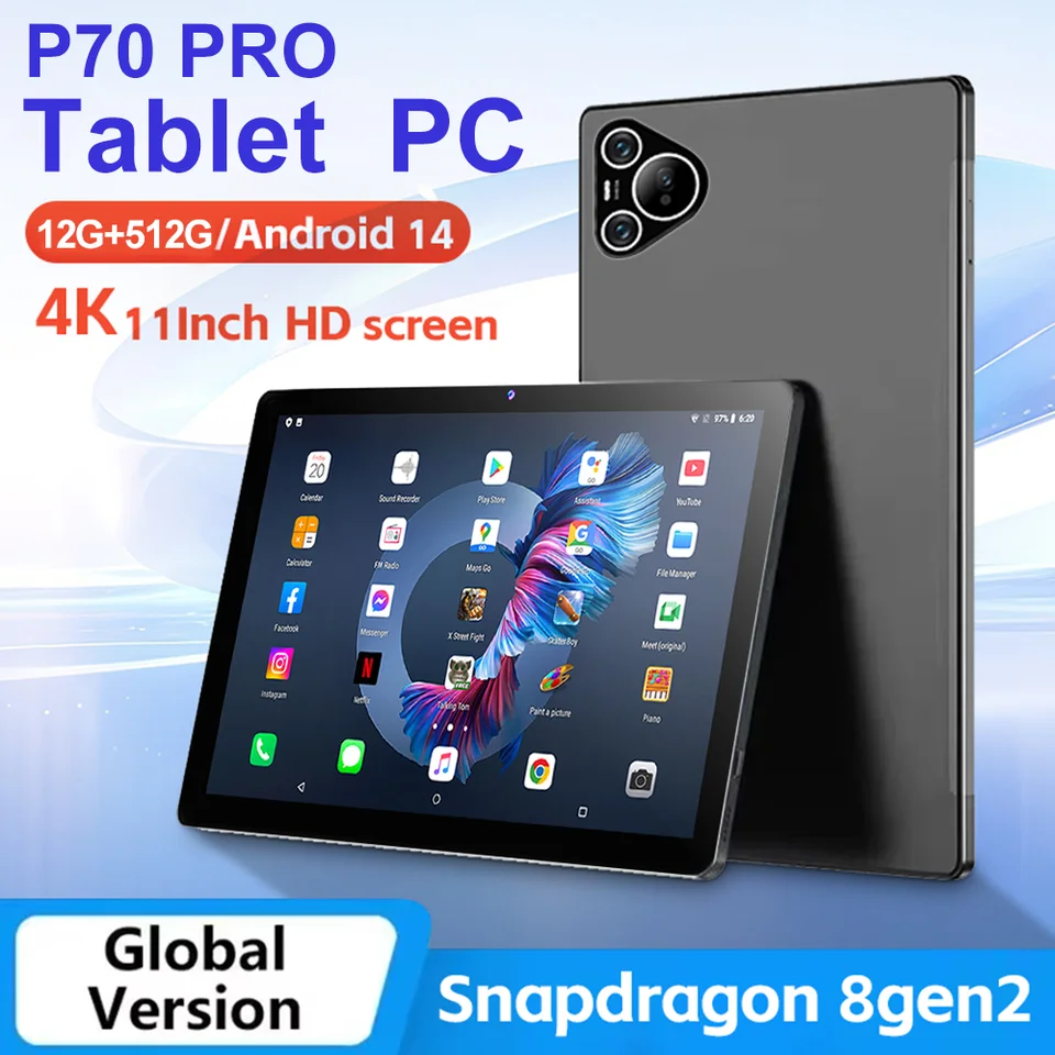 Ipad Mini Plimpton Android 14 Tablet - 10 Inch 12GB RAM 128GB