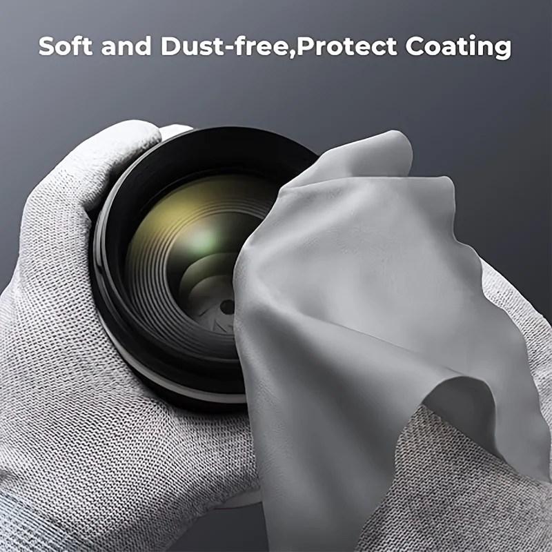 Ultra-Soft Microfiber Cleaning Cloths Notebook Screen Keyboard Protector For MacBook Pro 13-14/15-16 Inch