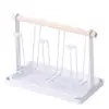 Luxury Coffee Mug Water Cup Rack 6 Cup Holder and Plate Water Mug Draining Drying Glass Cup Stand for Coffee Cup Countertop 3