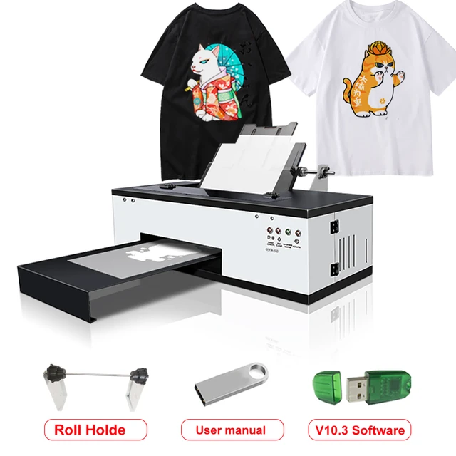 A3 DTF Transfer Printer For Epson L1800 Directly To Film t shirt printer  with dtf roll feeder for t shirt printing machine A3 - AliExpress