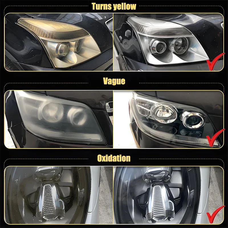 Riparazione e Restauro Fari Auto: Rimuovi Rapidamente Ingiallimenti e Graffi, Ripristina Chiarezza e Lucentezza, Ideale per Illuminazione Auto - Image 2