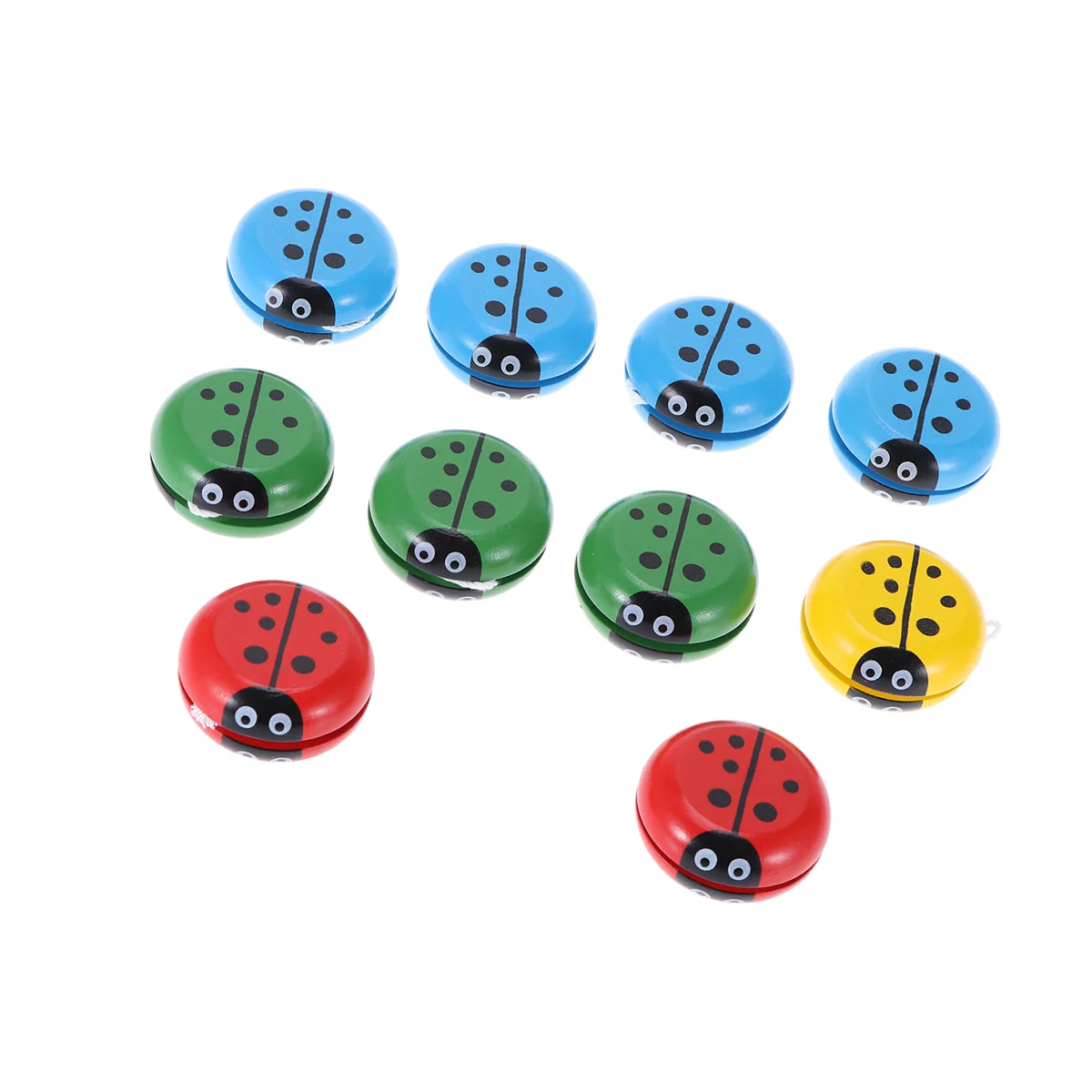 

10pcs Fun Yoyo Toys Cartoon Yoyo Classic- Toys Prizes Toys Creative Gifts for Children Kids
