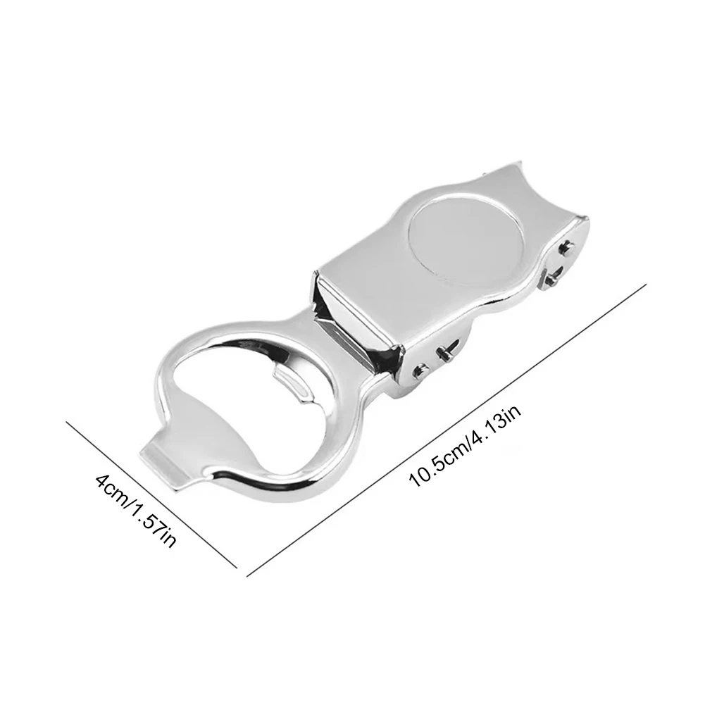 Stainless Steel Beer Bottle Opener Multifunctional Bottle Stopper Soda Can Opener for Kitchen Restaurant Party