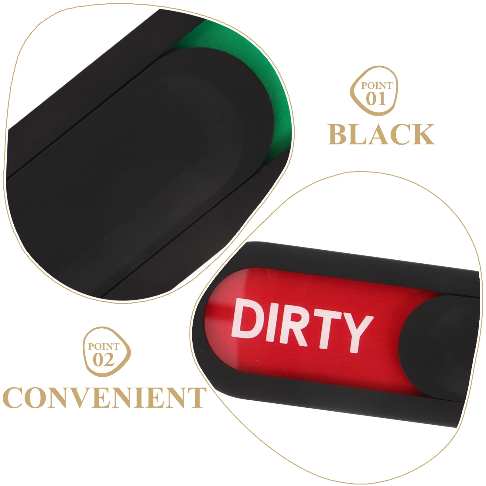 Dishwasher Clean Magnet Dirty Clean Sign Dishwasher Magnetic Sign Accessory Home Kitchen Magnet Dirty dishwasher cleaner