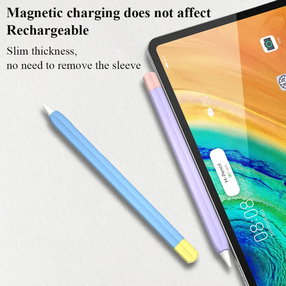 

For Huawei M-Pencil 2 Generation Anti-Scratch Silicone Protective Cover Nib Stylus Pen Case Skin For M-Pencil 2nd Accessories