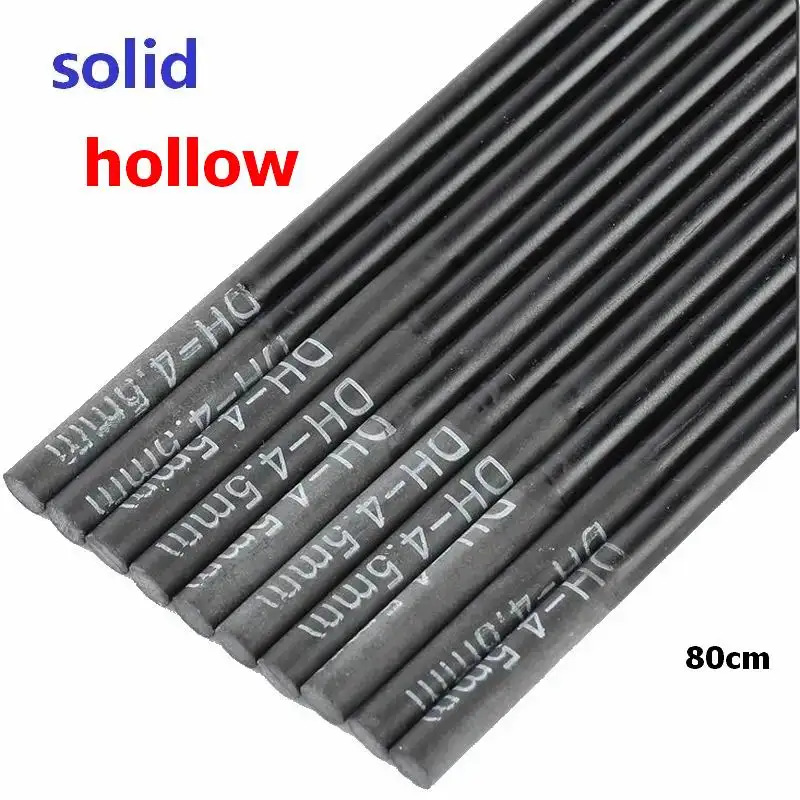 SOLID or HOLLOW 0.8m 80cm Replacing Fishing Rod Tip Tips Blanks Blank Top Section Thinnest Section