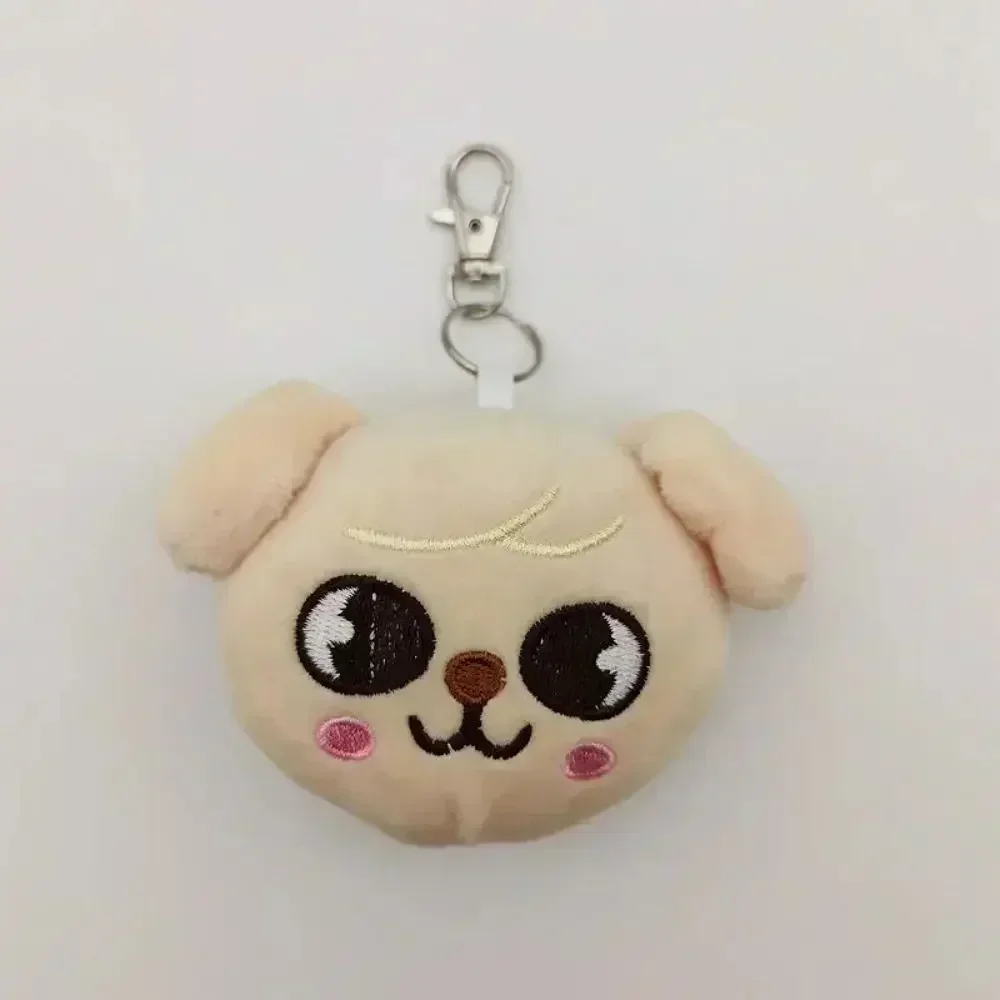 Lot De 8 Porte-Clés Peluche SKZ « Stay » – Personnages Loup Chan, Jiniret, Bbokari... – 9 Cm – Cadeau Fan