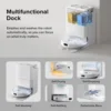Qrevo S Robot Vacuum and Mop Self-Drying Auto Mop Washing 7000Pa Suction Self-Emptying & Refilling 10mm Mop Lifting 5