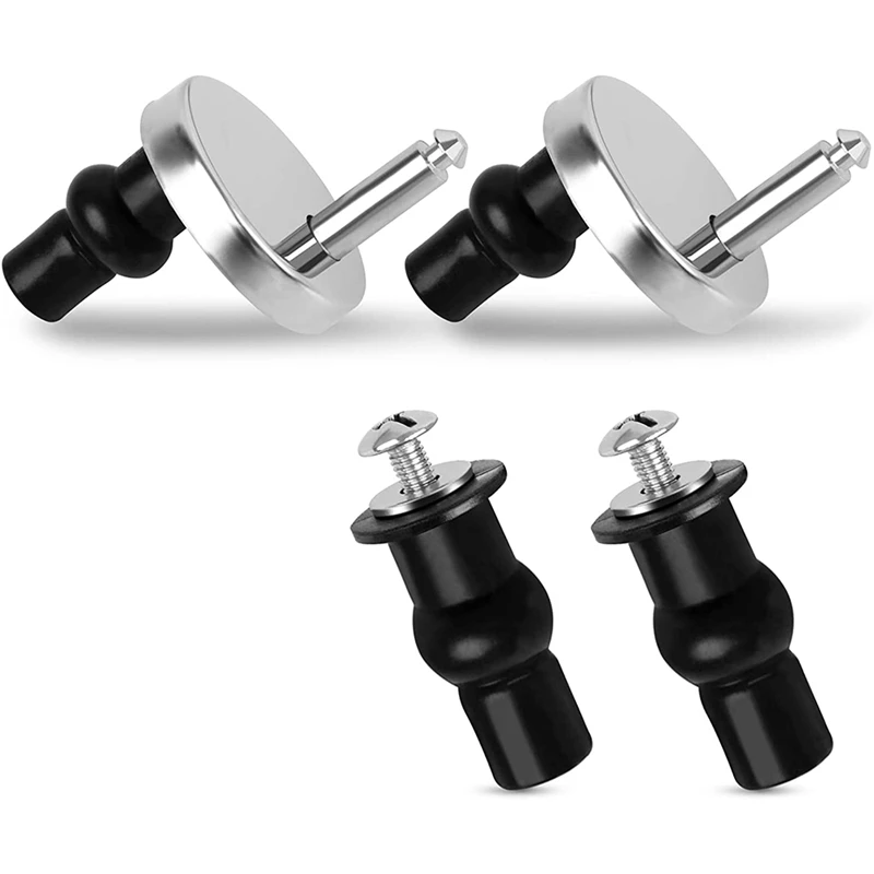 

4 шт. универсальные петли для сидений для унитаза, винты из нержавеющей стали для сидений унитаза с расширяющимися деталями, крепление ослепляющих отверстий