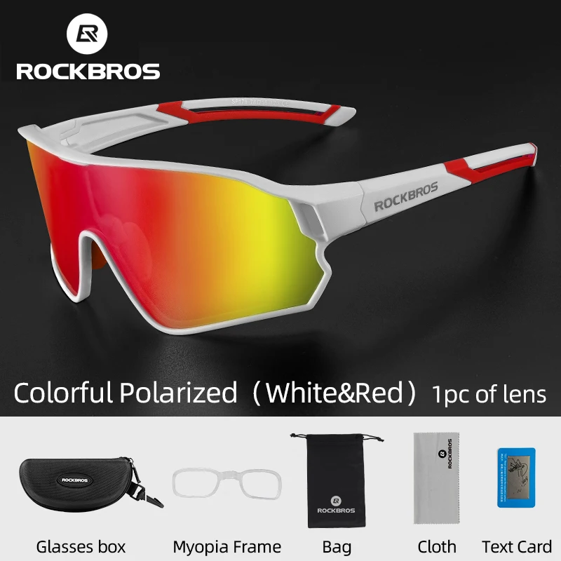  ROCKBROS Polarized Sunglasses Cycling Sunglasses for