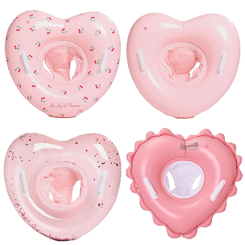 Rooxin Inflatable Pool Float Swimming Seat Ring Baby Swim Tube Children Swim Circle Water Play Tube Summer Pool Party Accessory Inflatable Pool Float