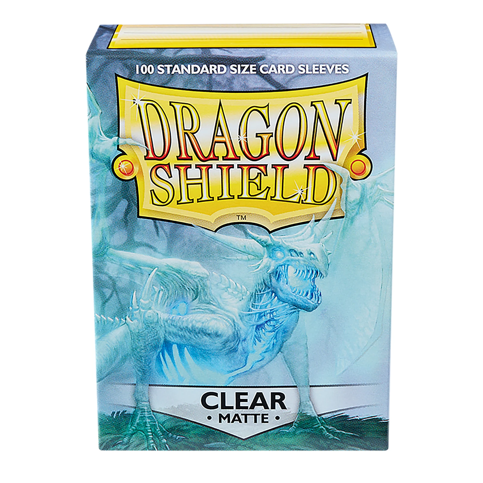 Playing Card Cover 5 Packs 100ct Dragon Shield Matte Clear Standard Size Sleeves Tournament Play Card Protector MTG/PTCG/FAB Covers 66x91mm