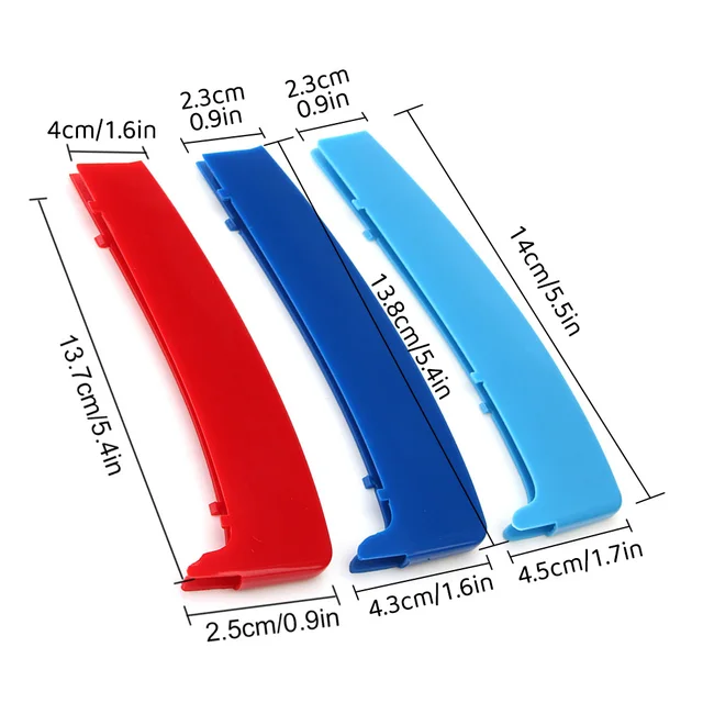 Griglia Stile M Per BMW Serie 1 E81/E82/E87/E88 2004-2011 - Copertura Clip In ABS, Design Sportivo - Foto 2