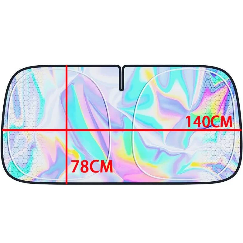 Car Sunshade Folding Car Windshield Sun Shade Cover Visor Protector Interior Anti UV Sun Windscreen Parasol Auto Accessories