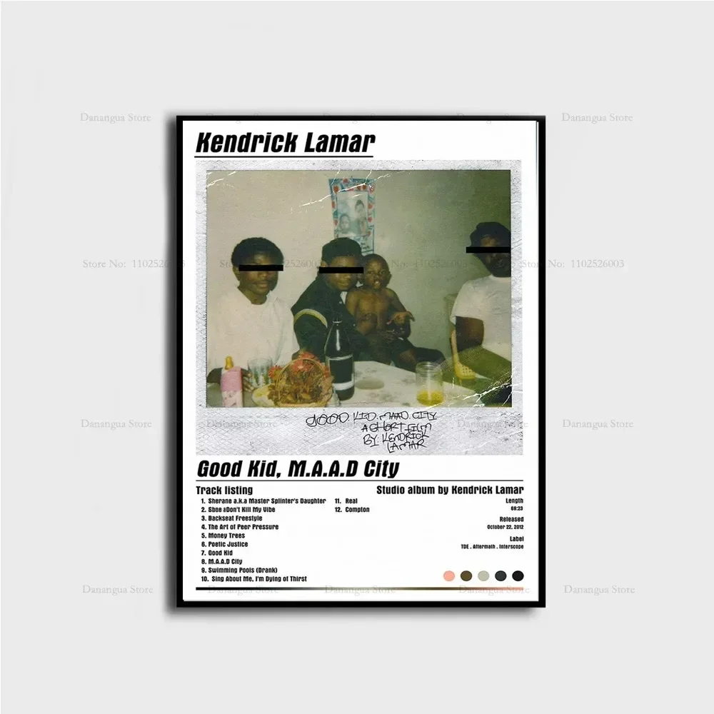 Kendrick Lamar - good kid, m.A.A.d city – Plaka.MNL, image size:1000x1000