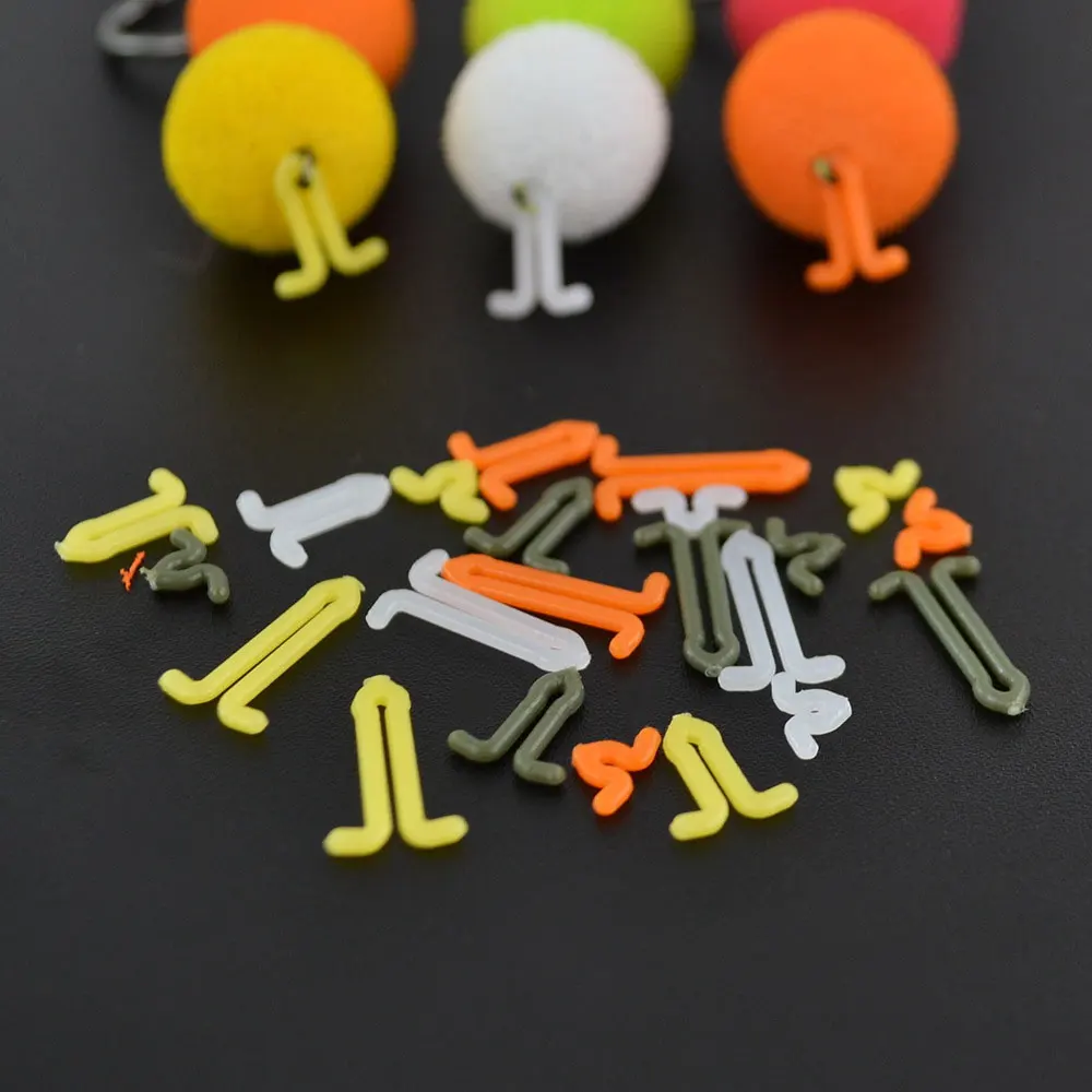 Carp Fishing Tackle Hair Rig Boilie Bait Drill Stops Boilie V Stopper Fishing Tools Accessories 5Pcs