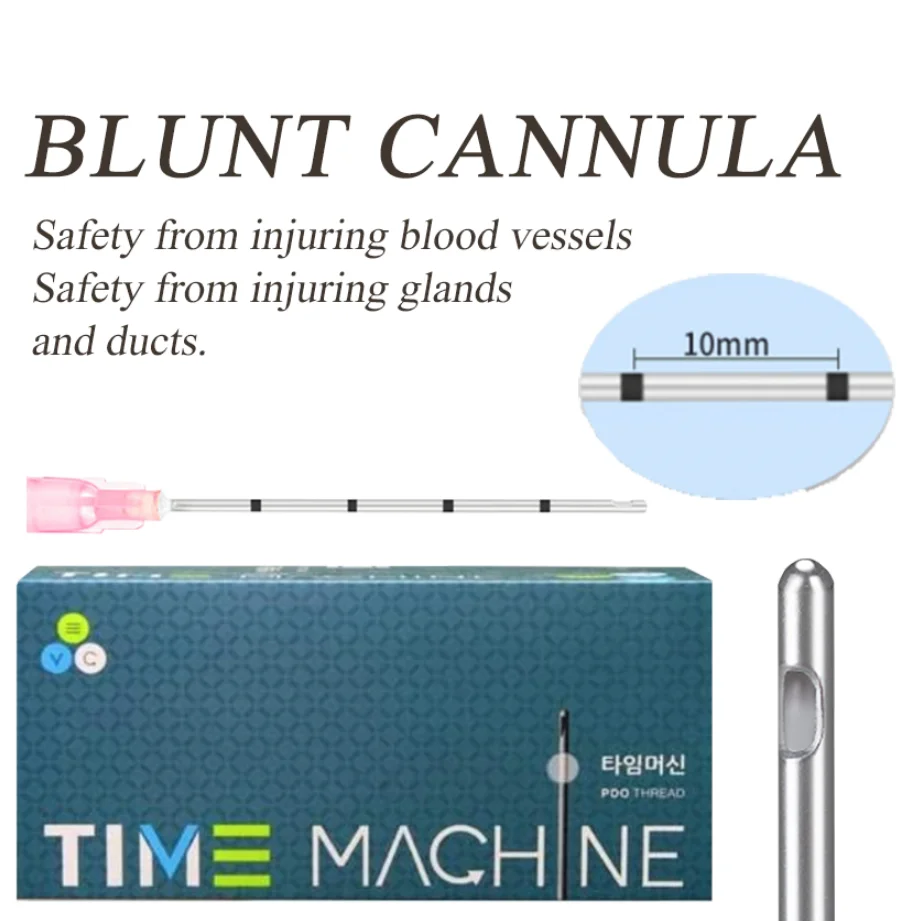 50pcs Disposable Blunt Tip Cannula Needle For Filler Injection 18G 21G 22G 23G 25G 27G 30G Uric Acid Facial Filling Nose 1 box