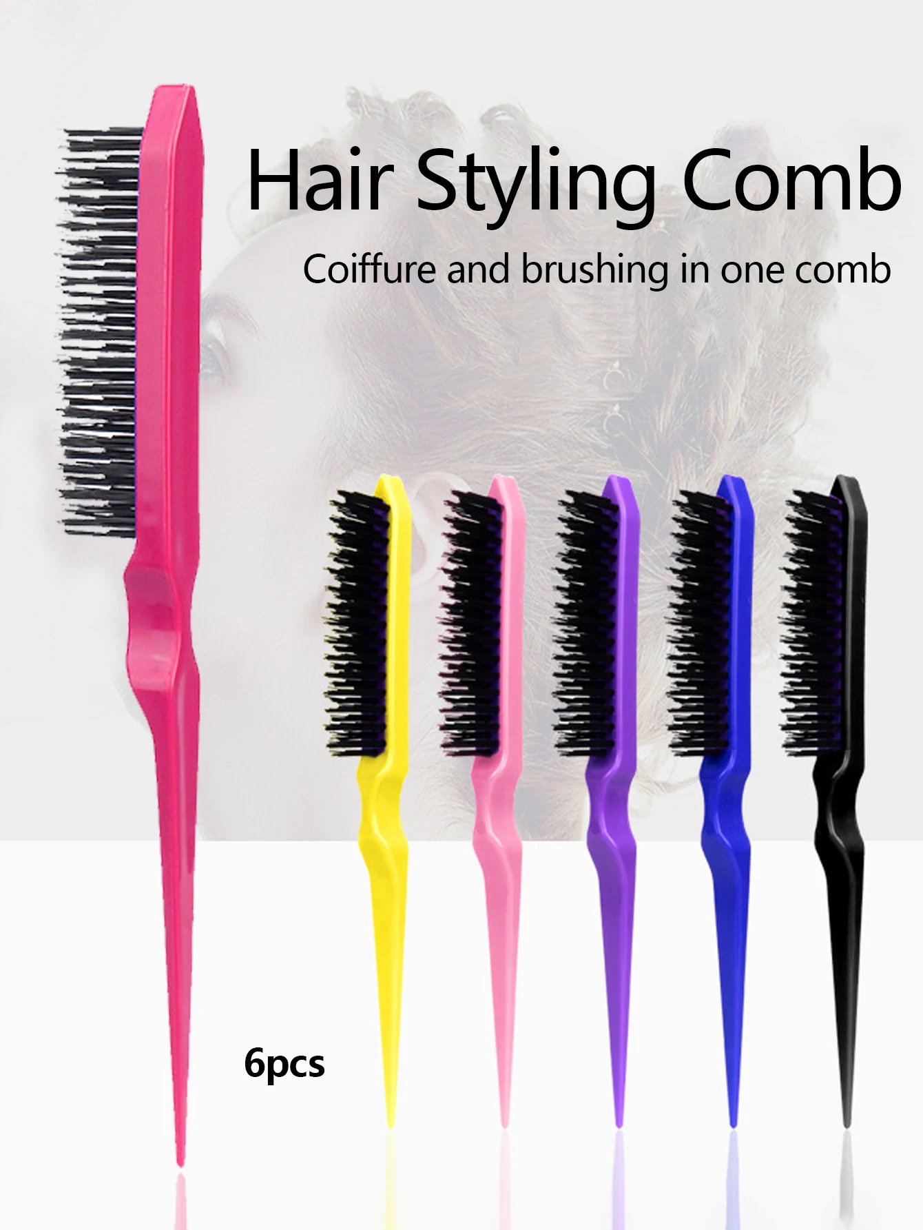 Hair Comb Professional Hairbrush Comb Styling Tools Hairdresser Household