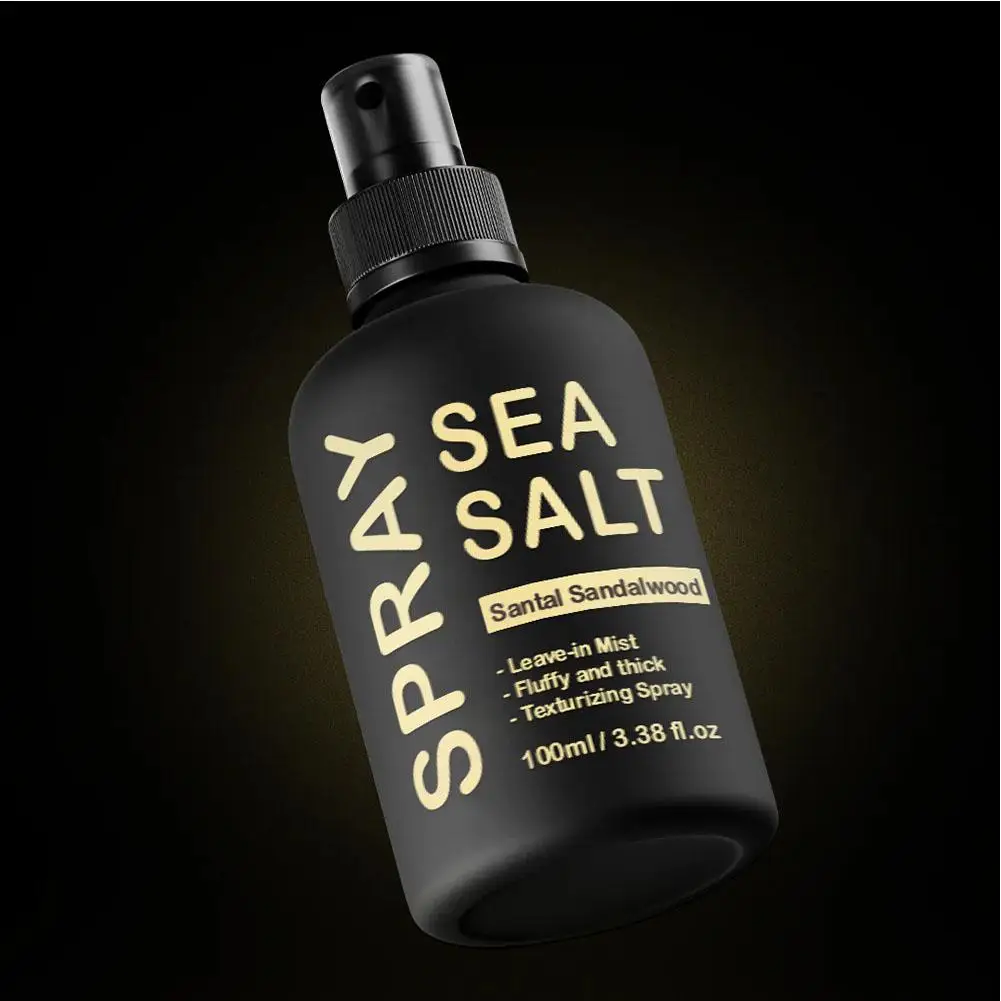 Sea Salt Hair Styling Spray Improving Thickening Strong Greasy Oil Reducing Fluffy Hair Sticky Non Holding Volumizing Nouri E9I7