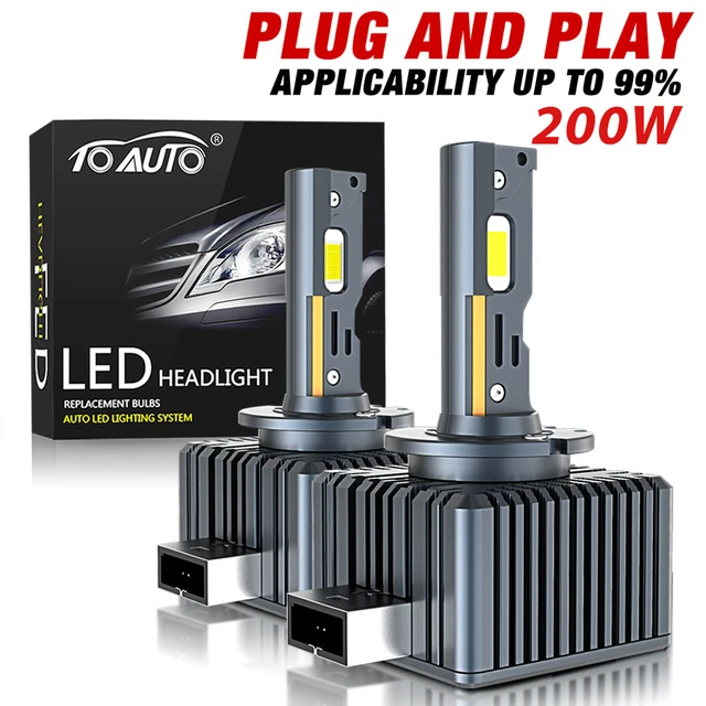 Bullvision D1S LED Headlight HID D3S D2S D4S D5S D8S Double copper