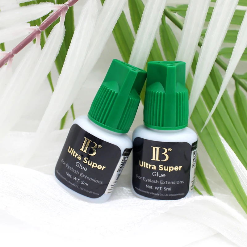 1 Bottle IBeauty Glue for Eyelash Extensions Korea IB Golden Wine Red Cap Glue False Lash Glue Makeup Tools Beauty Shop Supplies 2
