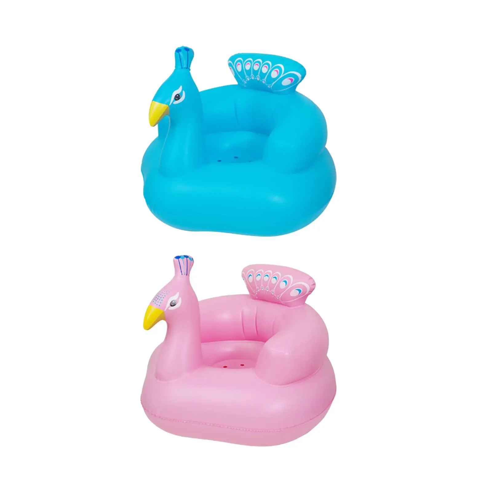 

Portable Baby Chairs Baby Shower Chair Floor Seater Floor Seat 3 Months and up Playing Game toy Inflatable Seat for Babies