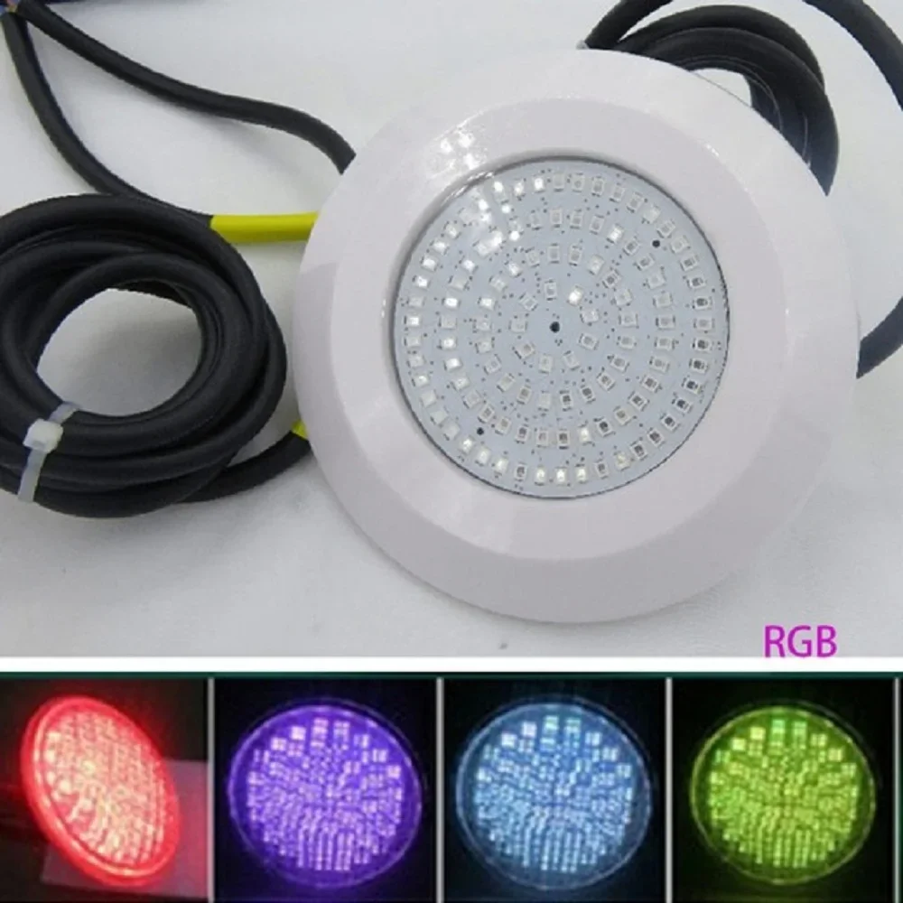 RGB LED Pool Light IP68 Waterproof DC12V 9W 12W Outdoor/Indoor Underwater Light Fountain Landscape Lamp Piscina Luz Spotlight 2pcs for hisense rongsheng refrigerator bar led light strip e349766 mddz 162a 1629348 dc12v 2w led light 1629348