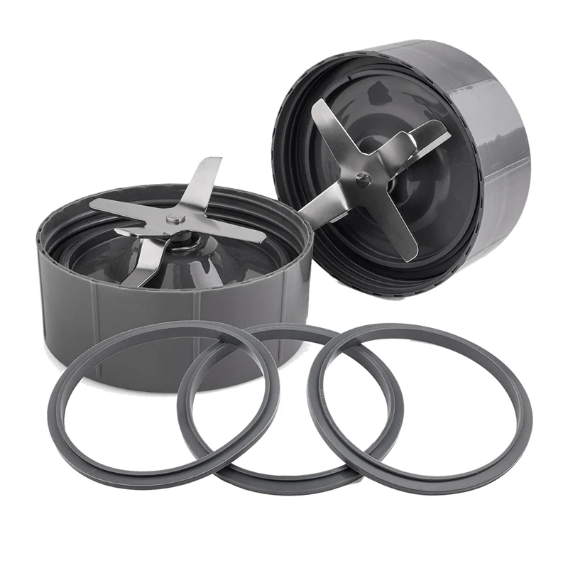Lame Di Ricambio Per Frullatore, Sostituzione A 2 Lame E 3 Guarnizioni Extra, Compatibili Per La Serie Nutribullet Pro 900/600
