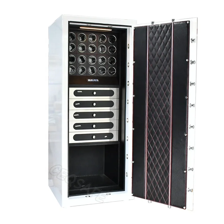 Sbe791501a5ea4d7d93da9ff2a4da4399U CEQSAFE High-end Automatic Watch Winder Drawer Home Jewelry Safe Box