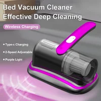 Wireless Handheld Mattress Vacuum Cleaner with UV-C Light HEPA Filter And Ultrasonic Vibration12KPa for Bed Sofa Car Seat Carpet 1