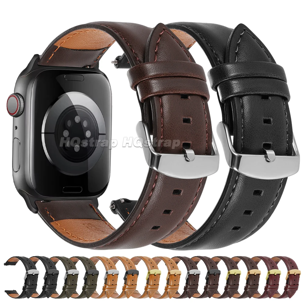 Elegant Vintage-Style Quick Release Watch Strap - Unisex Smartwatch Band Accessory