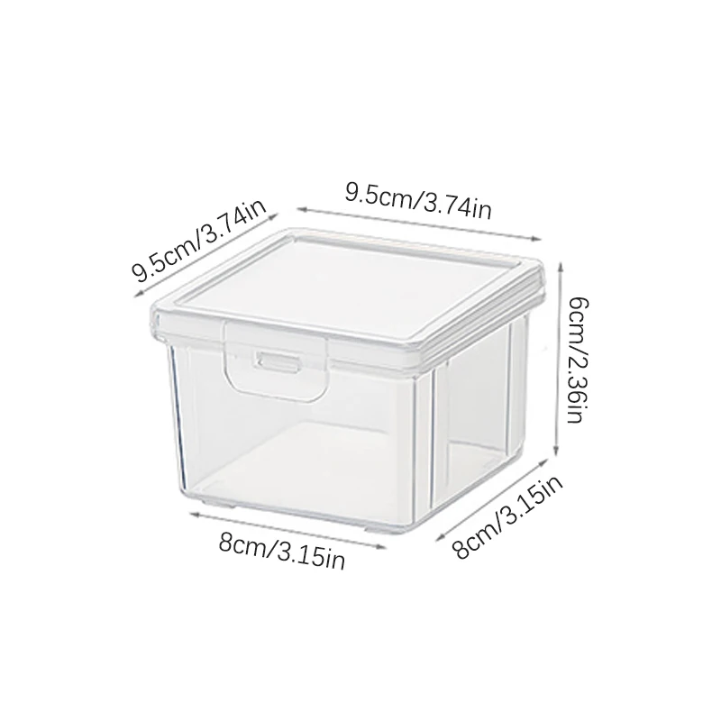 1pc Portable Storage Box Paper Money Album Currency Banknote Case Coin Storage Collection Boxes Holder Transparent Plastic Case
