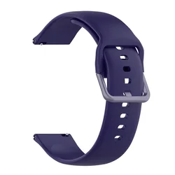 Stainless Steel Metal Strap - Premium Fitness & Business Bracelet Wristband in 20/22mm Sizes - 22mm (Navy Blue)