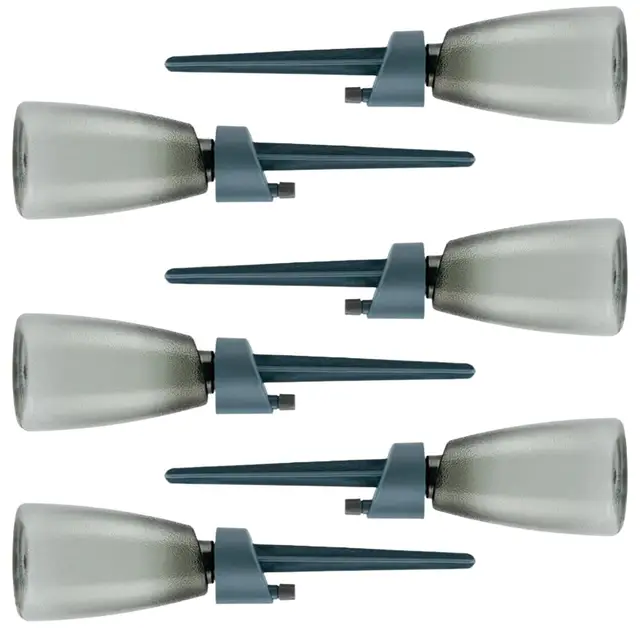 Watering Stakes 6 Pieces Plant Watering Devices with Bottle Slow Release Control Valve Automatic Irrigation for Home Potting 1