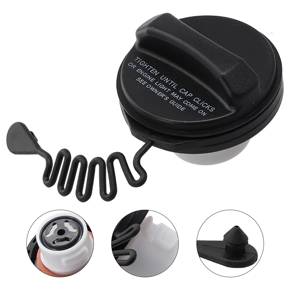 

1pc Vehicle Dark Gray Fuel Gas Cap Fuel Tank Cover 31261589 Dark Gray ABS For Volvo C30/C70 S40 V50 2005-2013 Inner Tank Covers