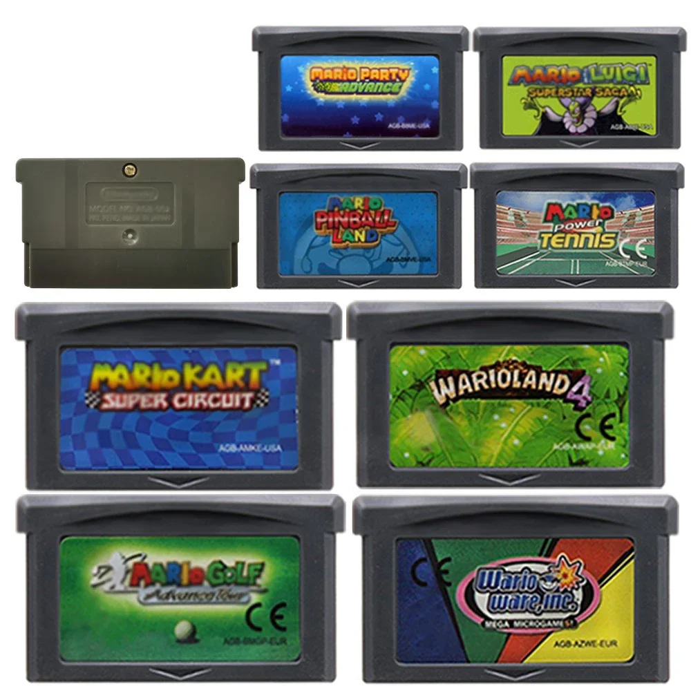 Nintendo Gameboy Gameboy Advance Sp Mario Kart GBA Mario Game