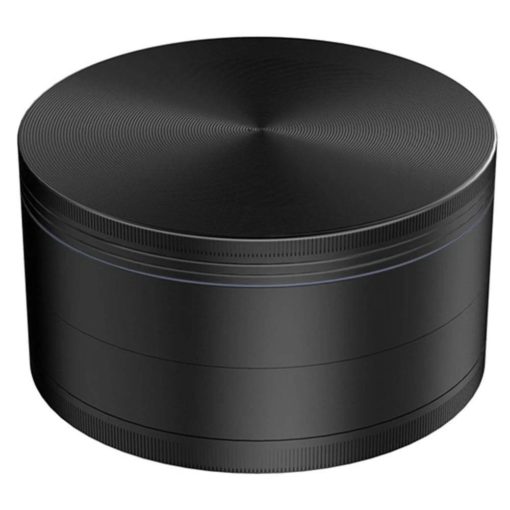 3 Inch Herb Grinder Metal Tobacco for Smoking 75mm 4 Layer Zinc Alloy Herbal 4 Pieces Smoke Accessories Big Large 100MM 4