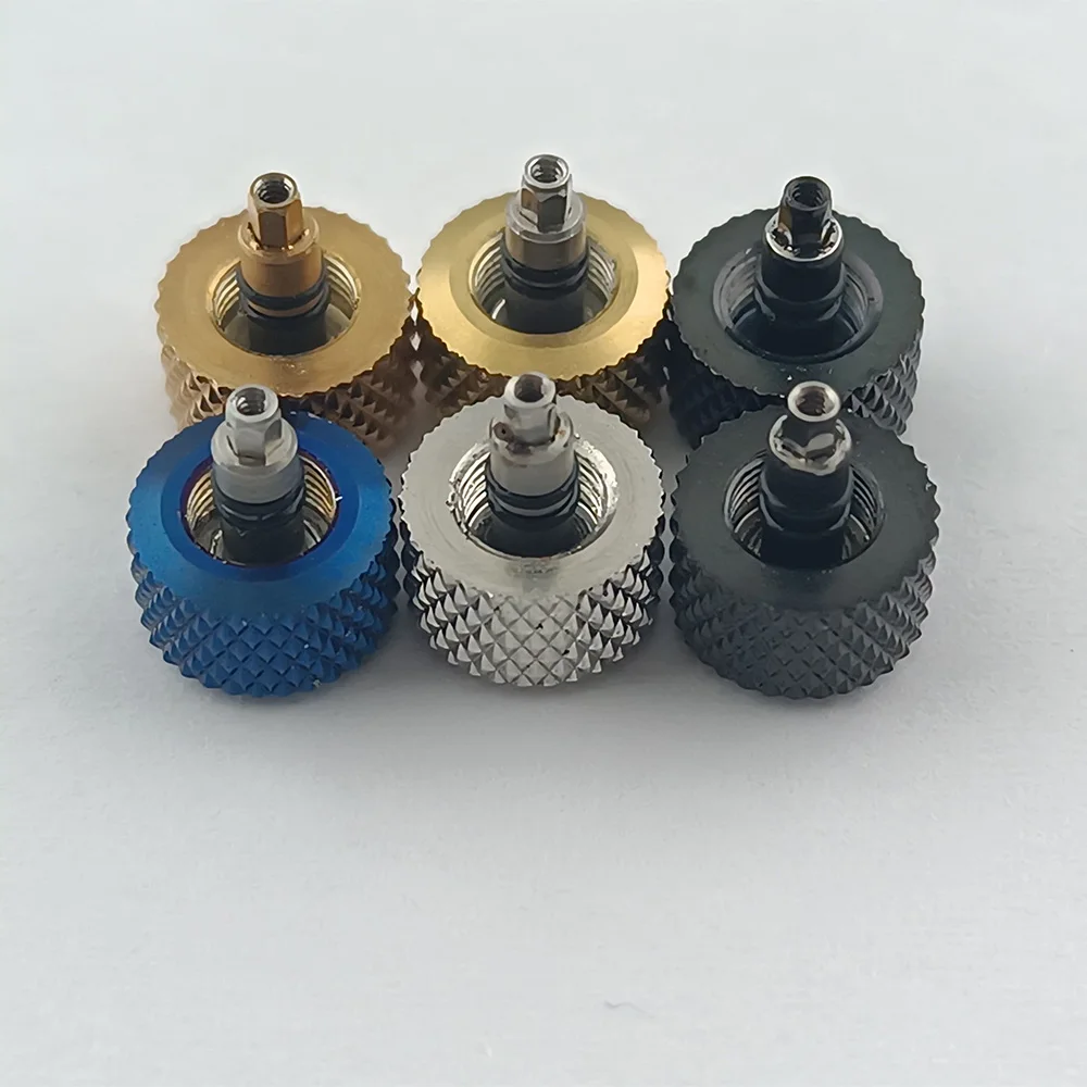 Screw-In Engraved 'S' Replacement Watch Crown for Automatic Movements with Three Style Options