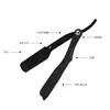 Men's Manual Razor Stainless Steel Folding Shaver Eyebrow Trimming Hairdressing ABS Handle With 10pcs Blades For Gift 6