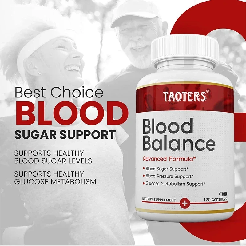 Blood Balance Formula Capsules-Balance blood sugar metabolism, promote cardiovascular and heart health