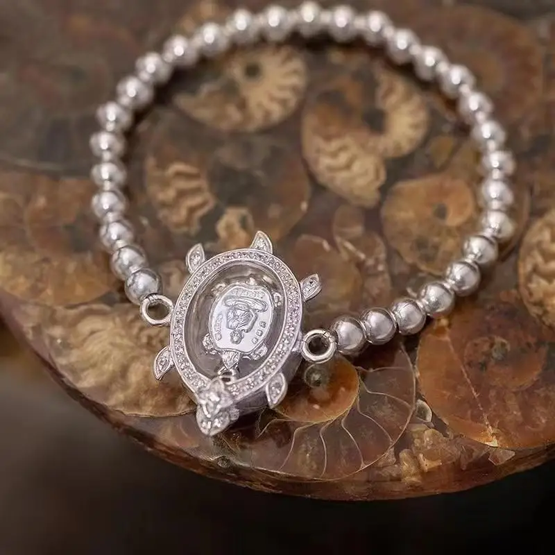 

Thai Buddha Brand Pendant Dragon Mother Turtle Female Bracelet as a Gift for Girlfriend and Wife