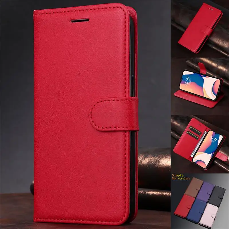 Leather Magnetic Flip Case for IPhone 5S Wallet Card Holder Cover