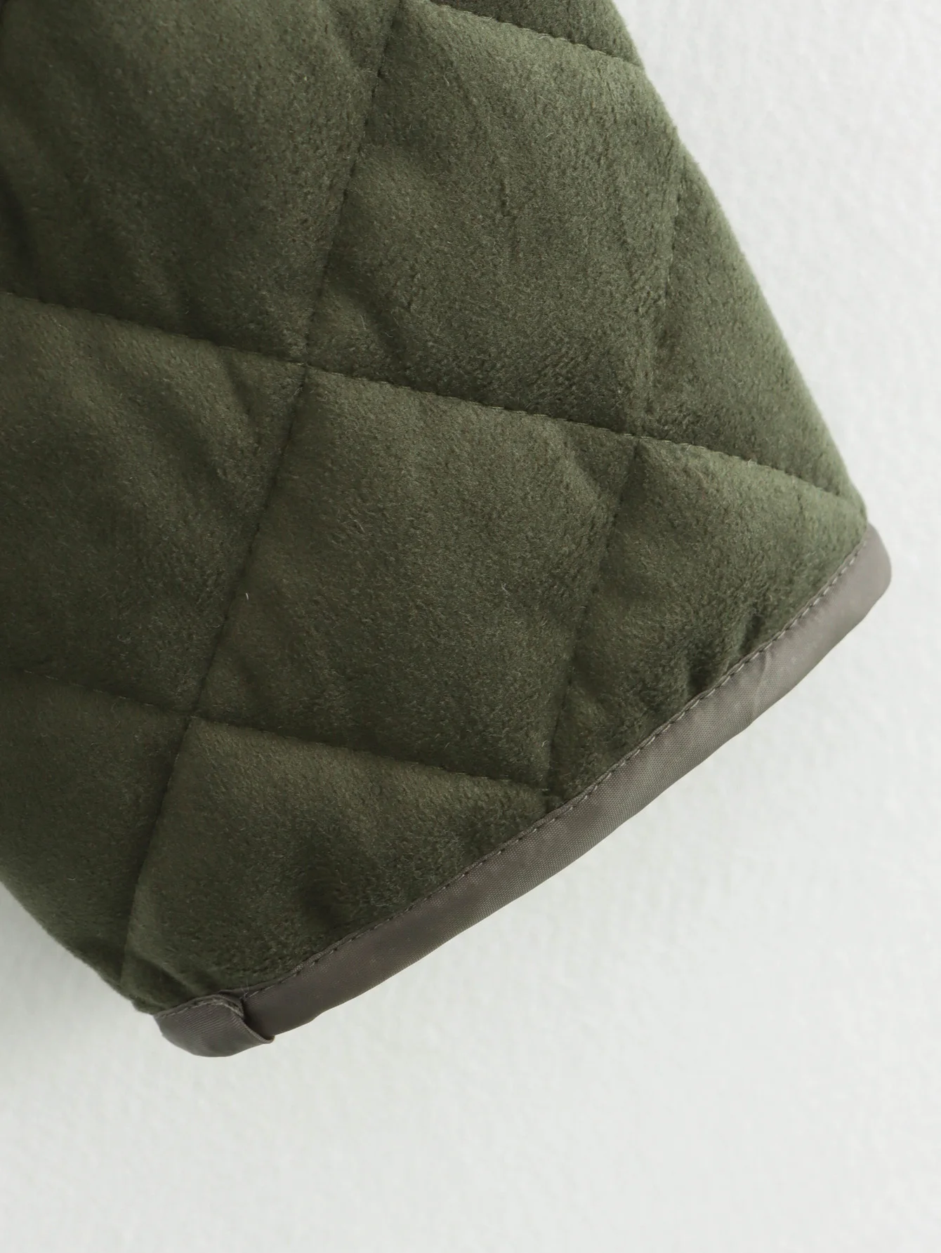 Women's Jackets Khaki Outwear Patchwork Coat Casual Loose Long Sleeve Tops With Button Casacas Femme 2024 inszart Armygreen Coat