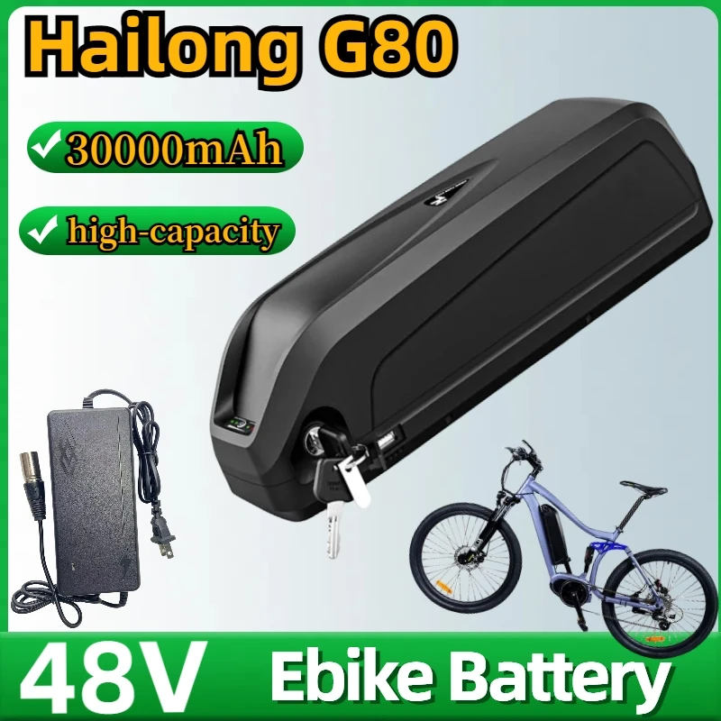 48V-30Ah-Electric-eBike-Battery-For-Hailong-G80-Cells-Pack-Powerful ...
