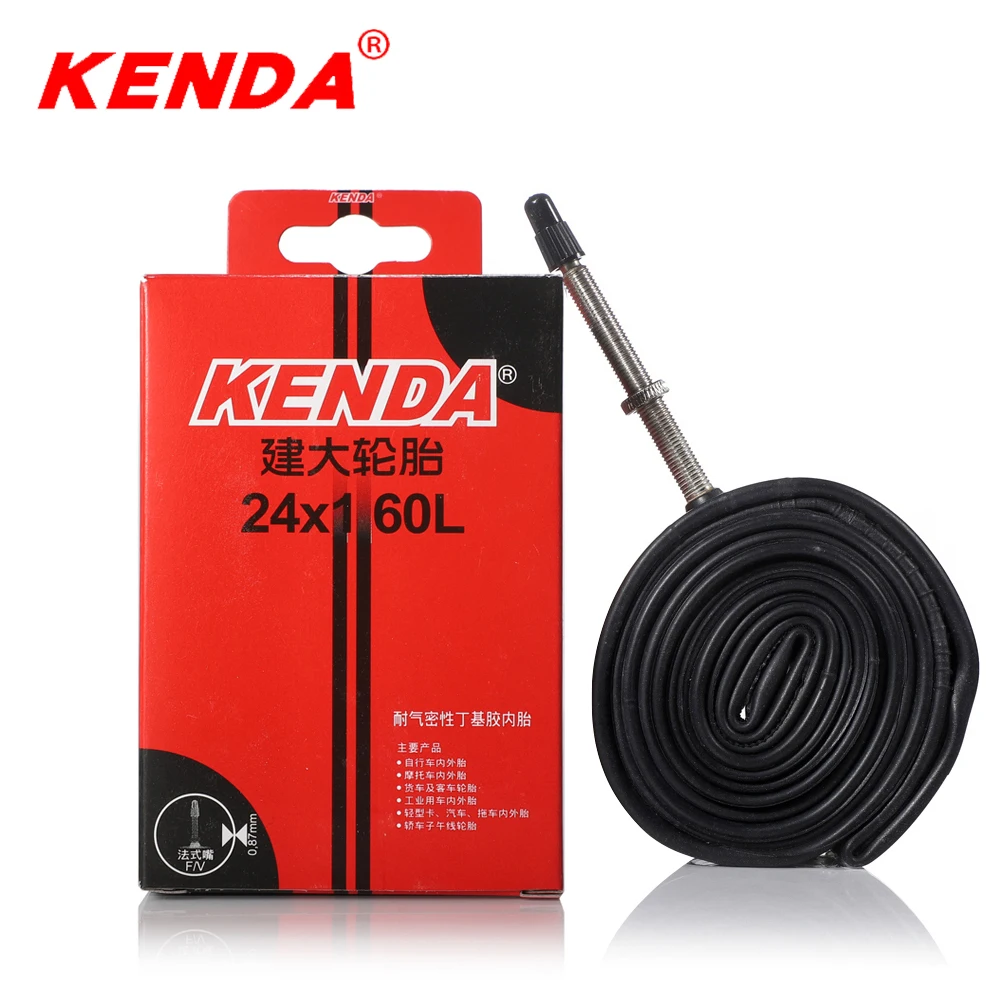 Kenda 24x1 Bicycle Inner Tube with Schrader/Presta Valve