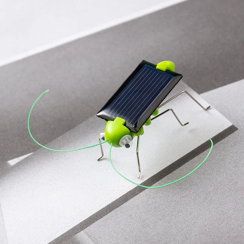 

Solar Grasshopper Cricket insect Robot Toy Gift Outdoor Toys child Kids Fun Educational Gadget Children Gifts