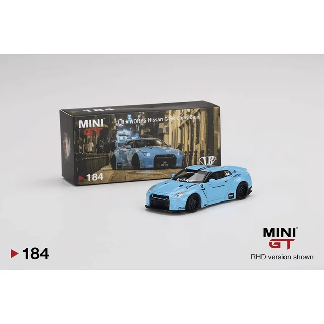 MINIGT 1:64 96 GTR R35 pandem Collectible Rocket Rabbit modified