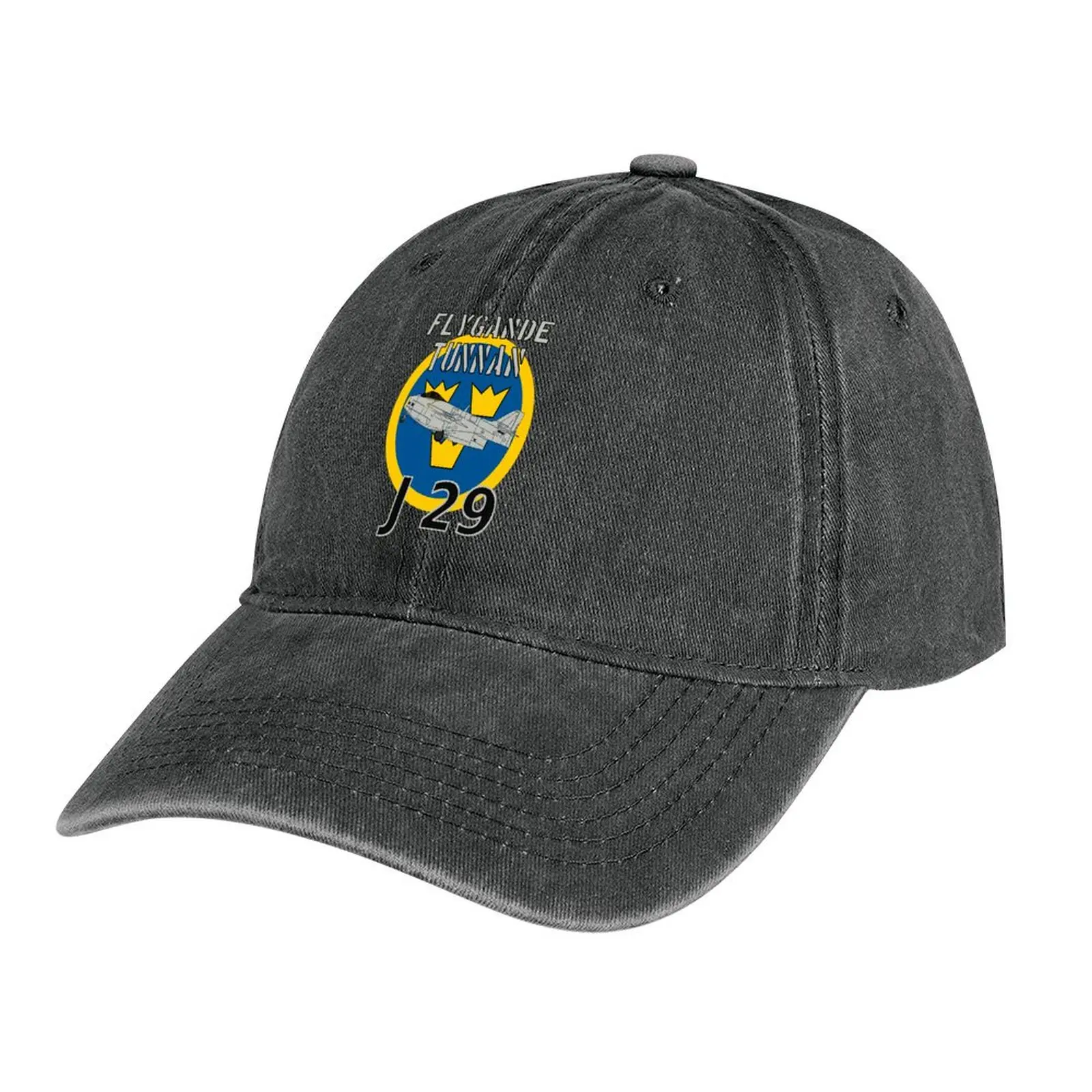 

Saab J 29 Flygande Tunnan Cowboy Hat Golf Wear cute Sun Hats For Women Men's